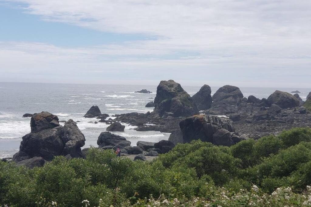 Coastal Charm: Sw Oregon Home On 2+ Quiet Acres Carpenterville Esterno foto